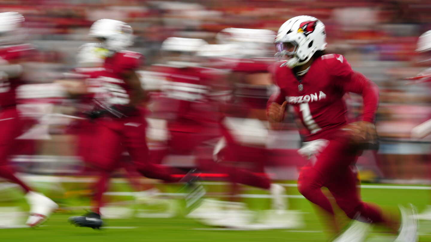 Kyler Murray knows his running ability will make a difference when it’s time to play games Kyler Murray knows his running ability will make a difference when it's time to play games