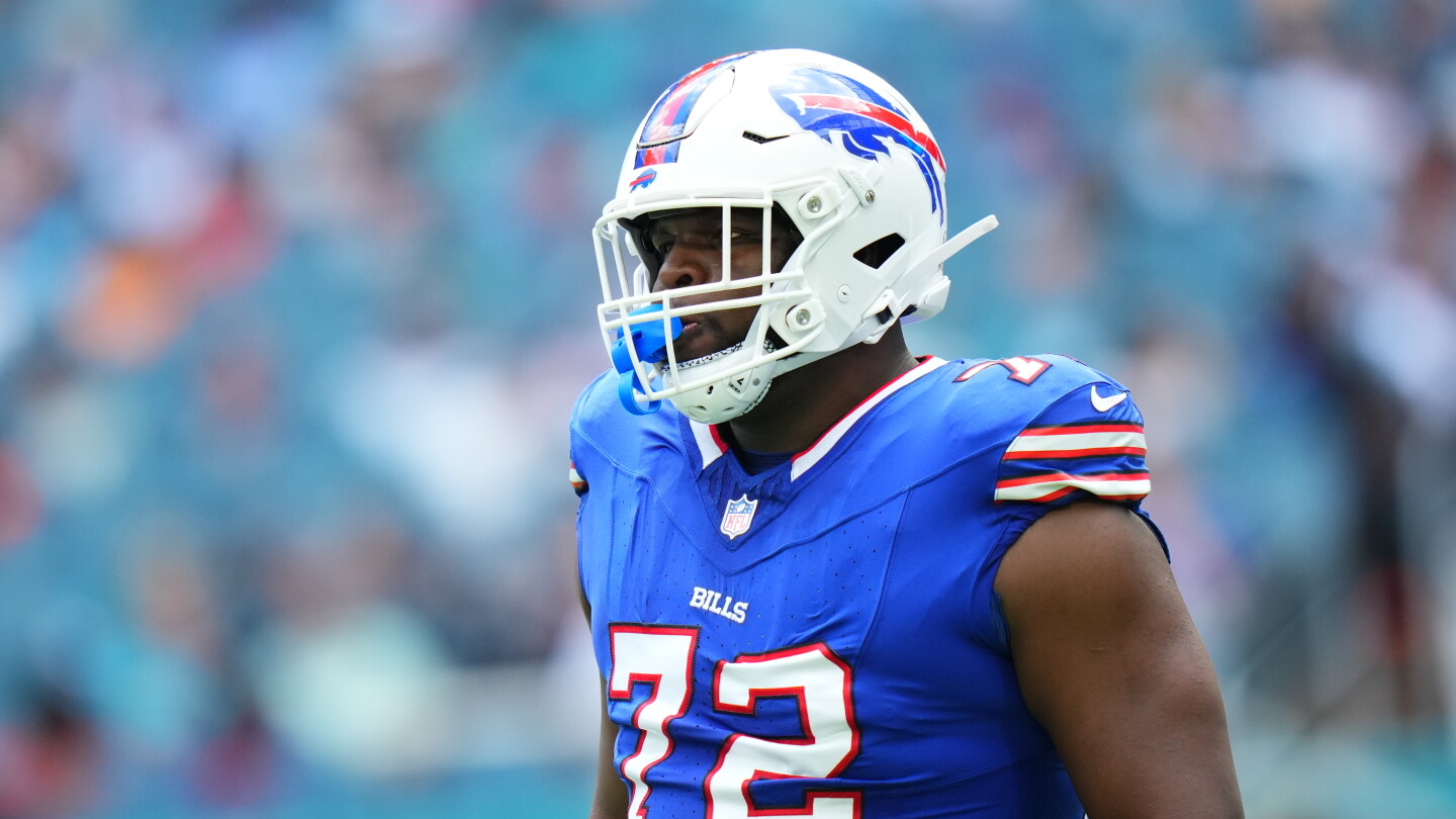 Bills DT Phidarian Mathis suspended three games Bills DT Phidarian Mathis suspended three games