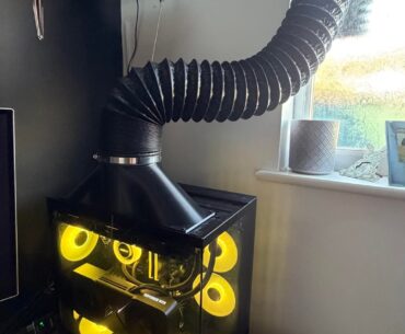Gaming Rig Heat Extraction