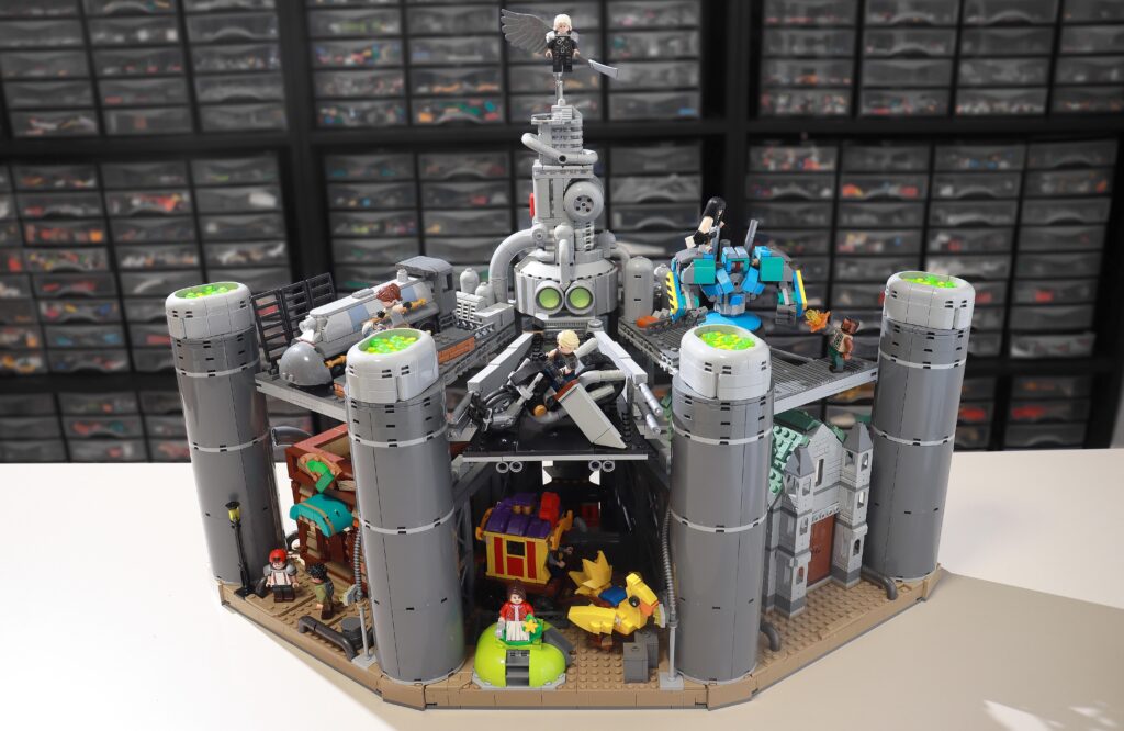 I made a LEGO Midgar, from Final Fantasy VII