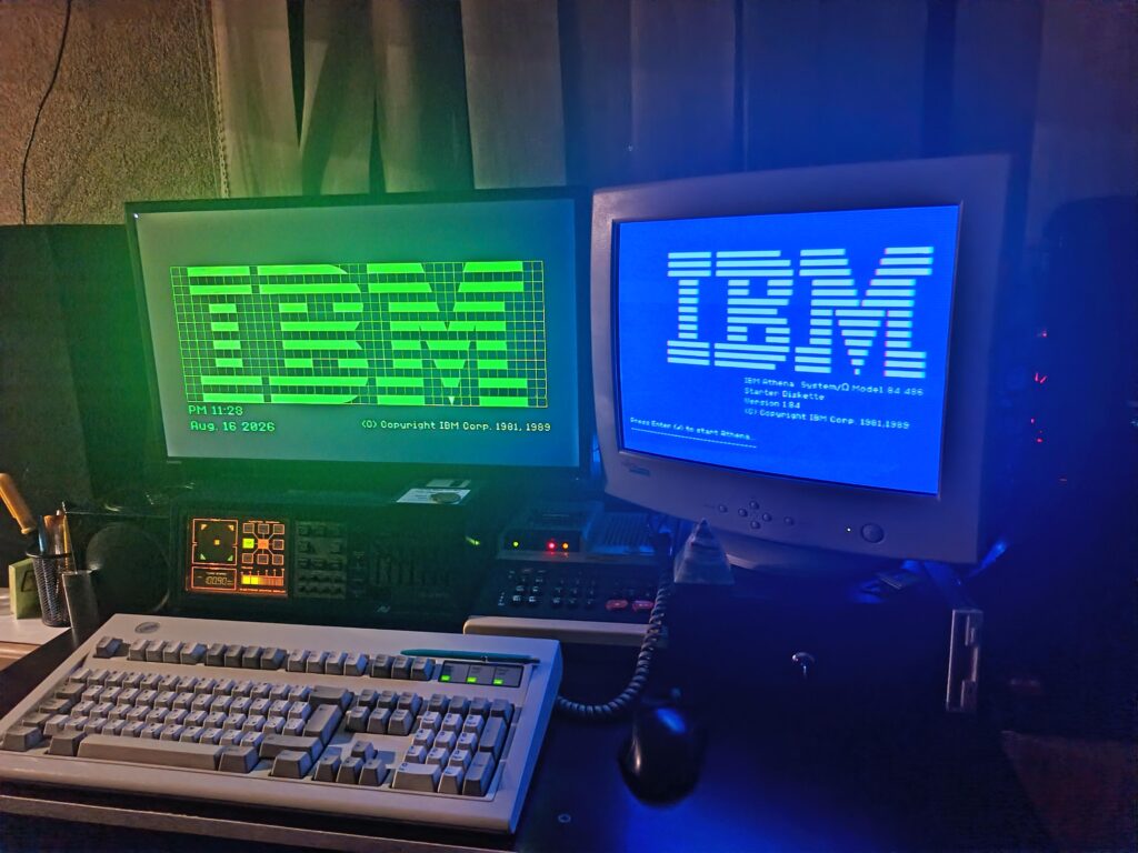 My 80s inspired setup