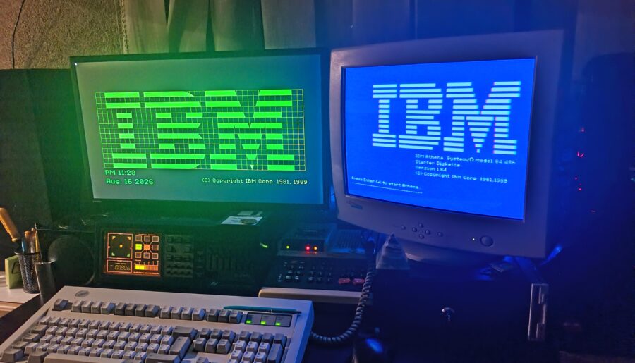 My 80s inspired setup