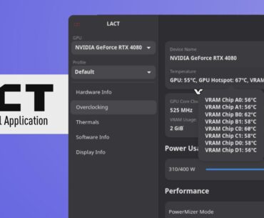 LACT 0.10.0 adds NVIDIA voltage boost and per-chip GDDR7 temperature monitoring on Linux