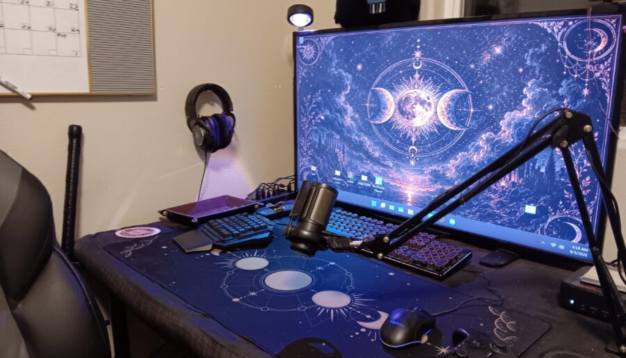 It’s been a while so I thought I’d post my new set up. It’s not quite perfect yet but it’s exactly what I need rn.
