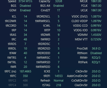 New to RAM Overclocking, What to Improve?