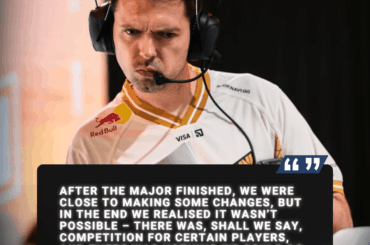 After the major, the team was ready to make updates in roster