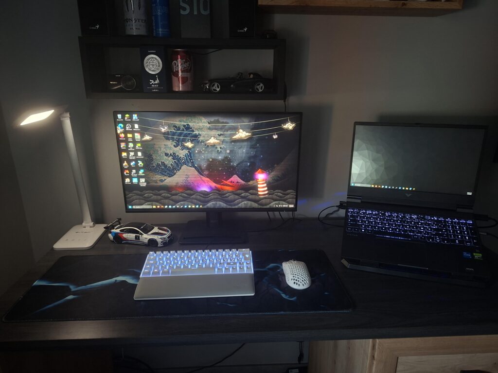 My laptop setup currently