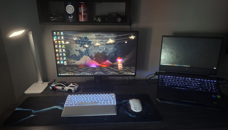 My laptop setup currently