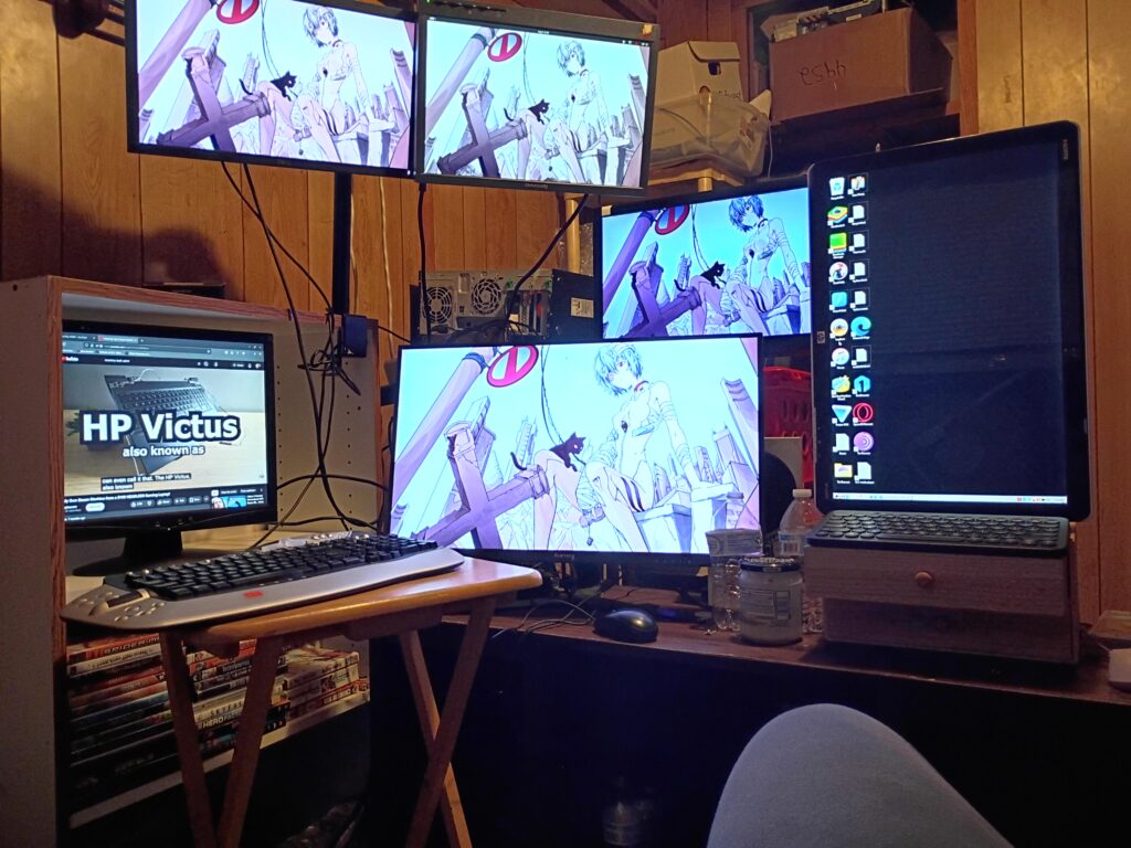 The chronically online battle station