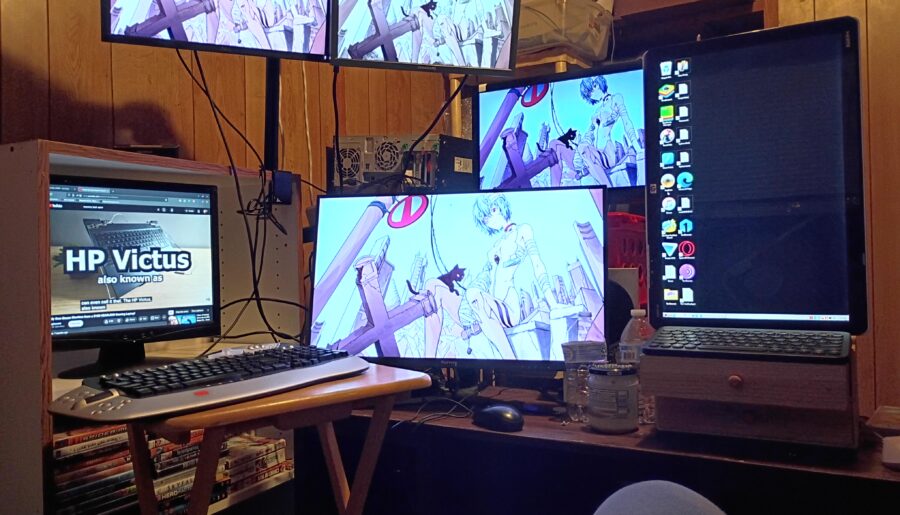 The chronically online battle station