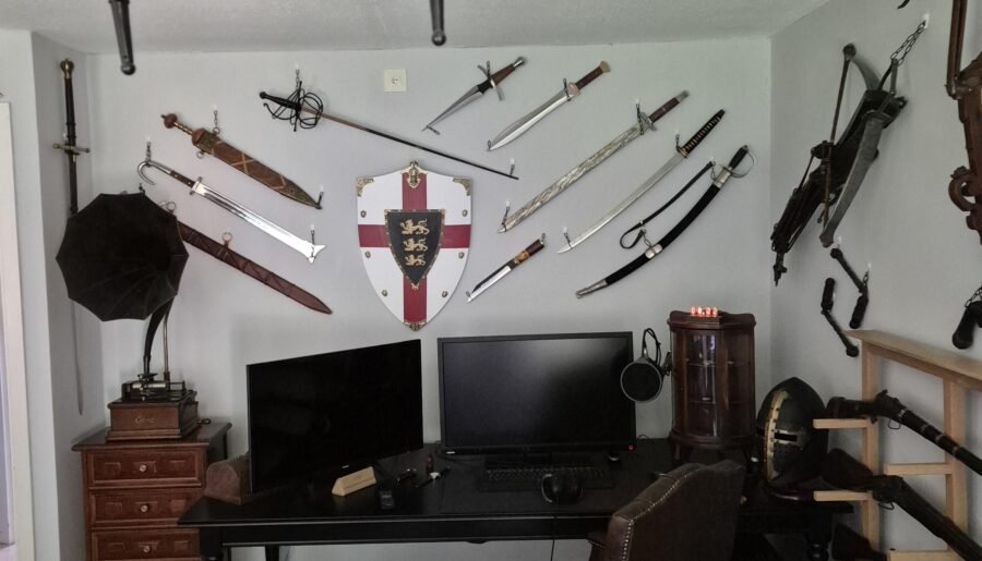 Spent a long time putting together this corner of the room