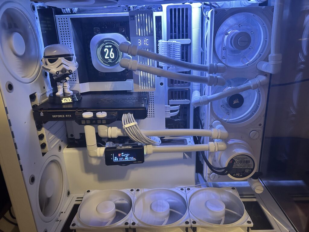 Upgrading my pc will have to wait for prices to drop, new case and fans will have to do.