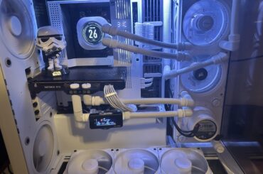 Upgrading my pc will have to wait for prices to drop, new case and fans will have to do.