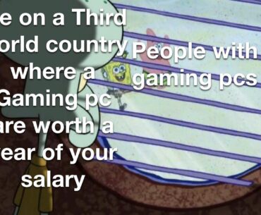 The feeling to be in a third world country