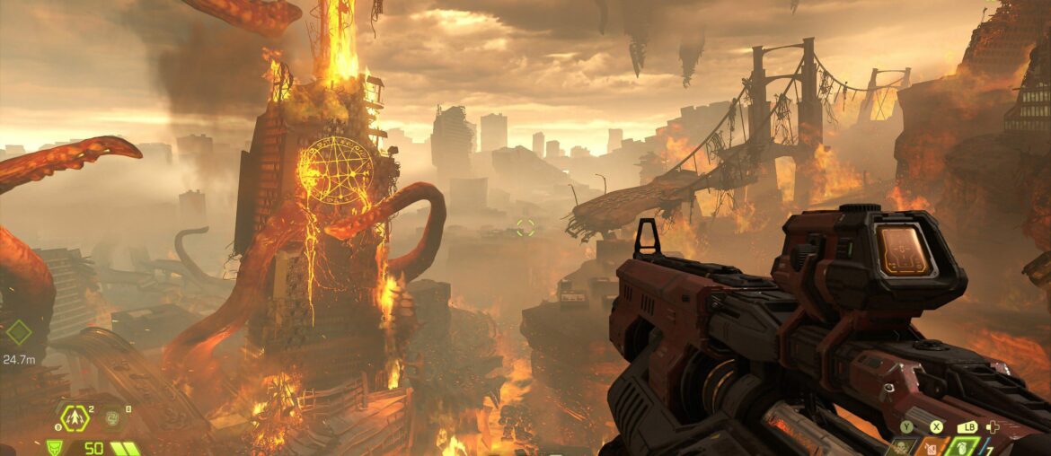 DOOM Eternal review: rip and tear; like and share