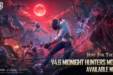PUBG MOBILE UNLEASHES A VAMPIRE UPRISING WITH MIDNIGHT HUNTERS MODE IN ITS VERSION 4.6 UPDATE