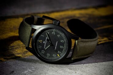 Hamilton Returns To Call of Duty: A New Khaki Field Mechanical