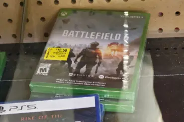 Battlefield 6 disc copies have been spotted at Walmart stores for $12.50.