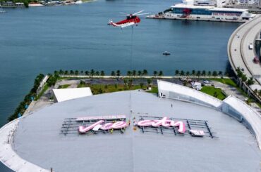 Kaseya Center gets GTA ‘Welcome to Vice City’ rooftop sign