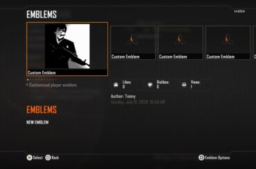 Scarface emblem in call of duty black ops 2[Bo2]