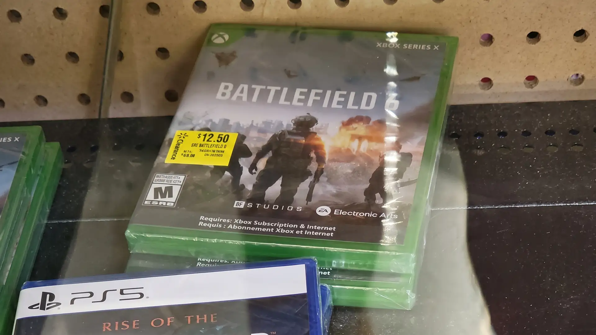 Battlefield 6 disc copies have been spotted at Walmart stores for $12.50.