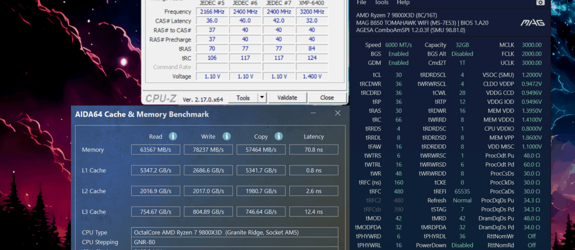 Help with sub 70ns Ram