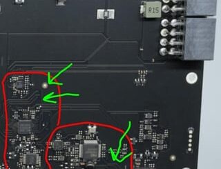 Can anyone confirm for me if this is a direct access solder point for the I2C/SMbus for wiring my EVC2SE to the Gunnir B70 32gb?