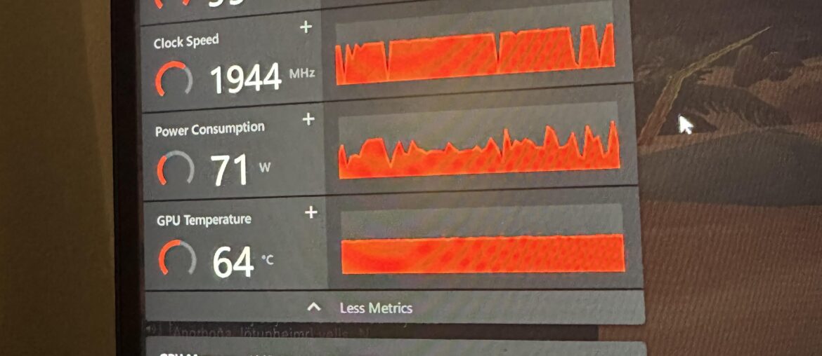 RX 5700 underperforming?