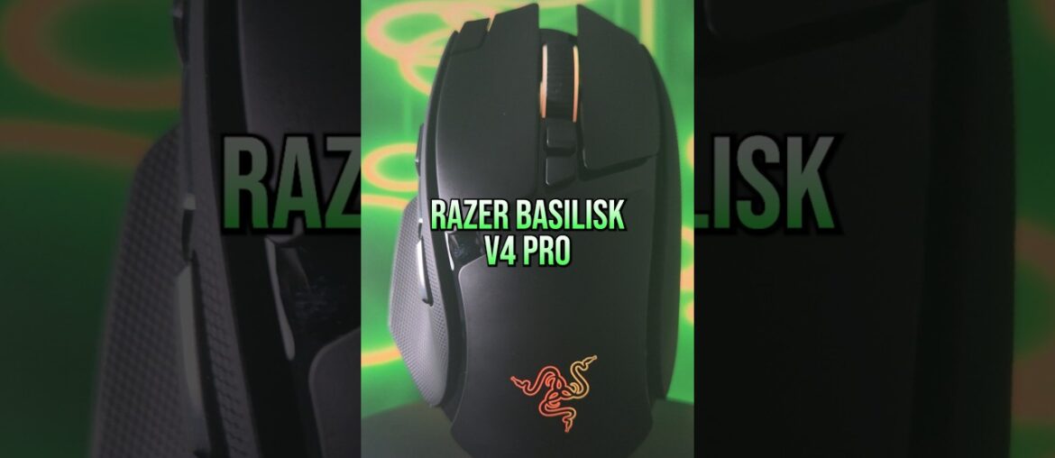 This Mouse Has An INSANE Feature For FPS Games   Razer Basilisk V4 Pro