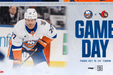 Game Preview: Islanders at Senators