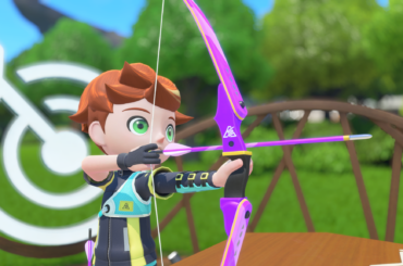 Archery, one of the game's new inclusions. (Courtesy of Nintendo)