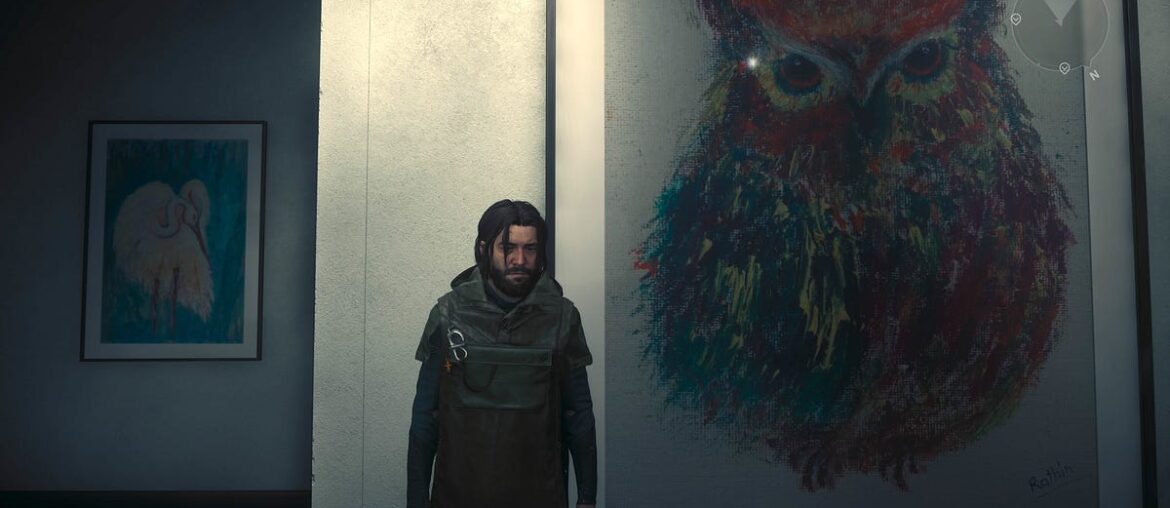 Who made the art inside Control Resonant?
