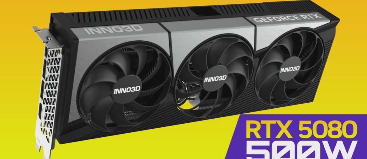 NVIDIA GeForce 50/40/30 GPUs can now load custom VBIOS without flashing, RTX 5080 tested at 500W