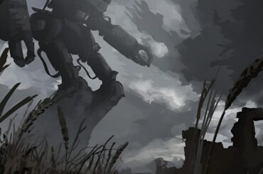 Riesenroboter Thor in Russia . A reinterpretation of an old drawing .