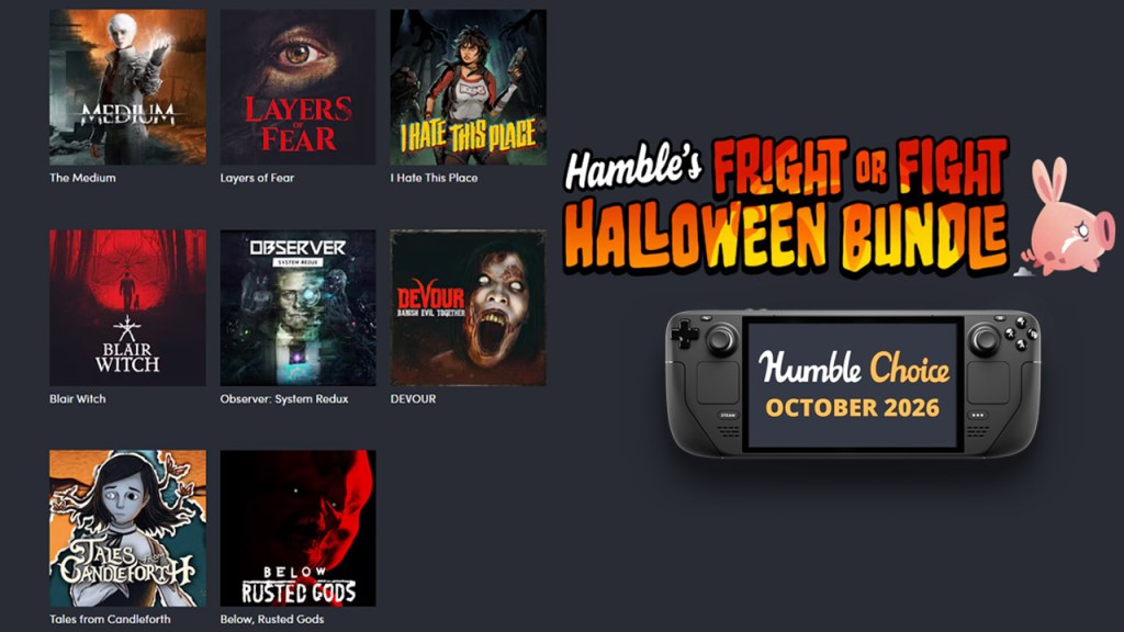 Humble Bundle Steam Deck Games Halloween 