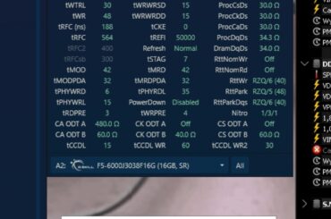 7800x3d b650 eagle ax 6000mhz CL 30 help